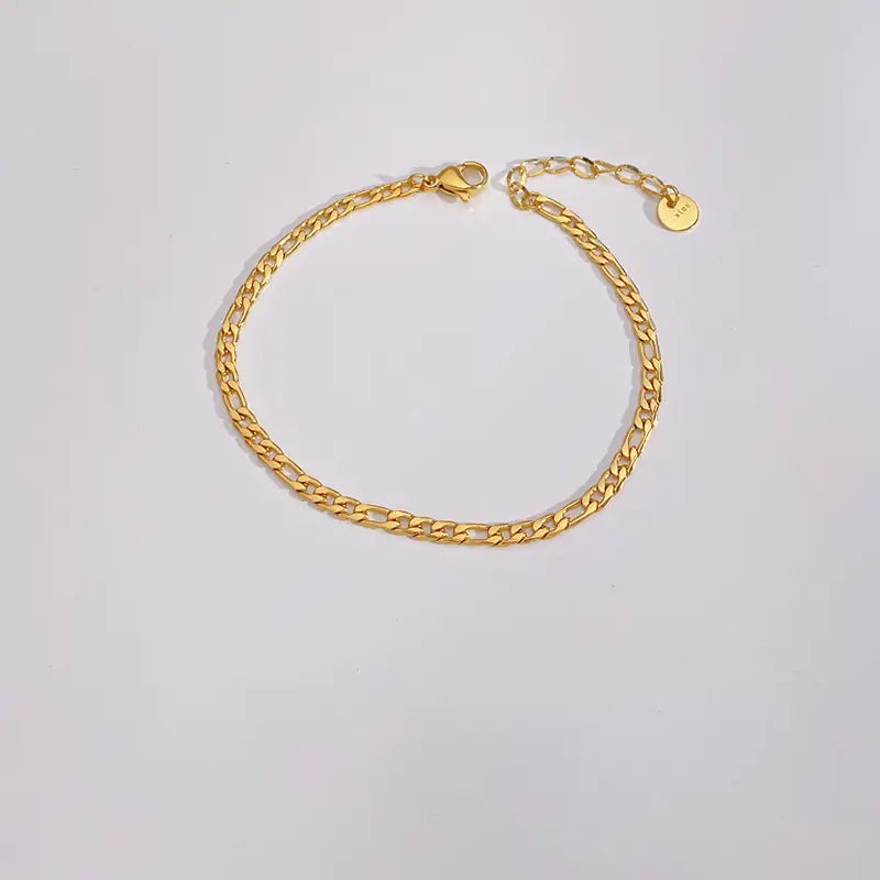 Lumina Grace Gold Bracelet Set – Dainty, Pure & Stackable