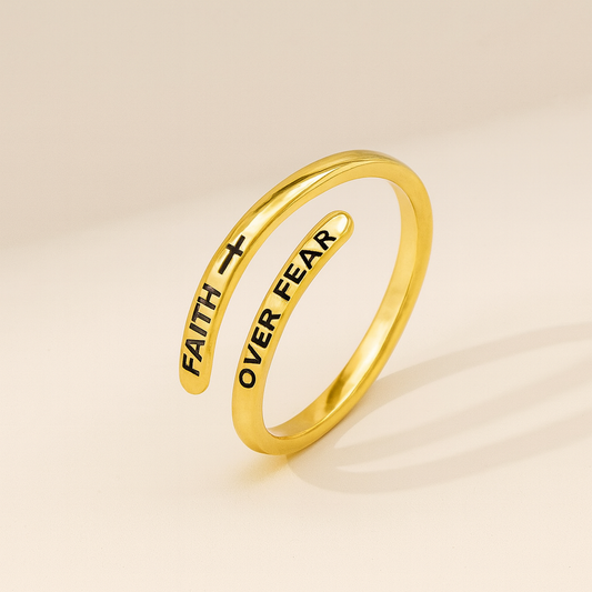 Lumina Grace Women's FAITH Ring