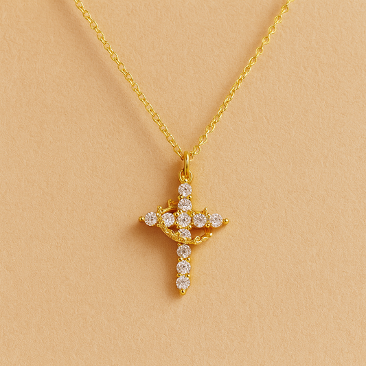 Lumina Light Cross Necklace
