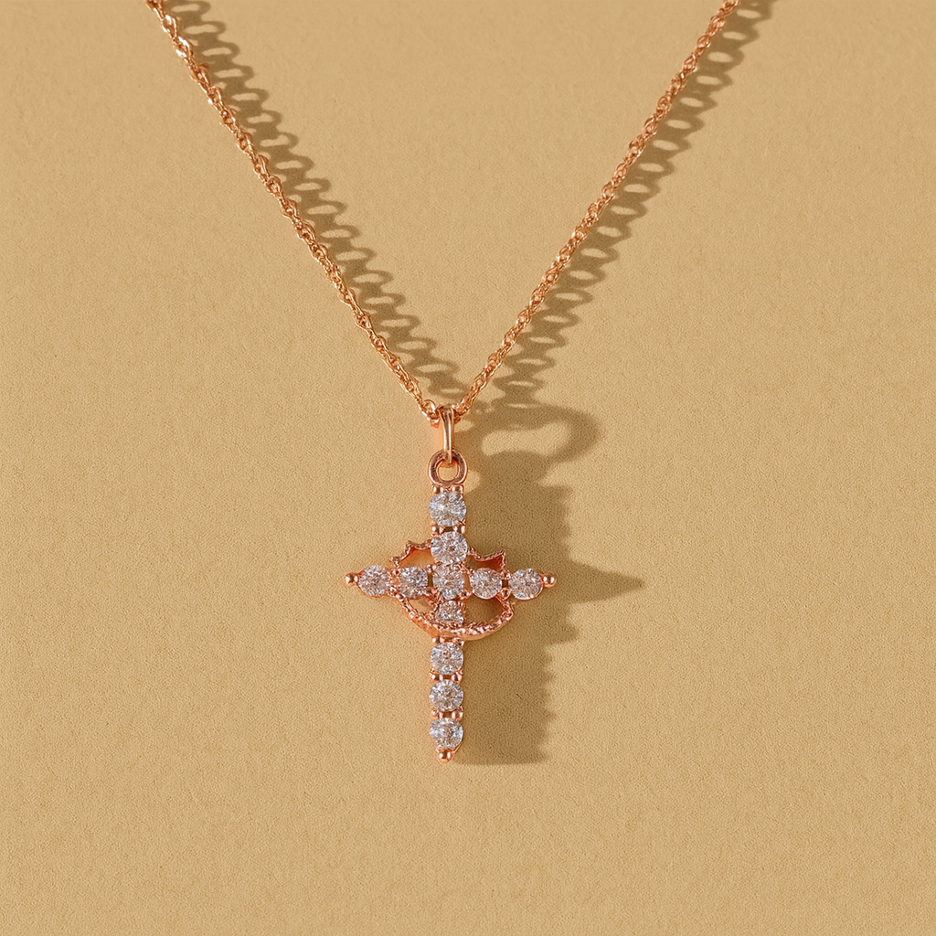 Lumina Light Cross Necklace