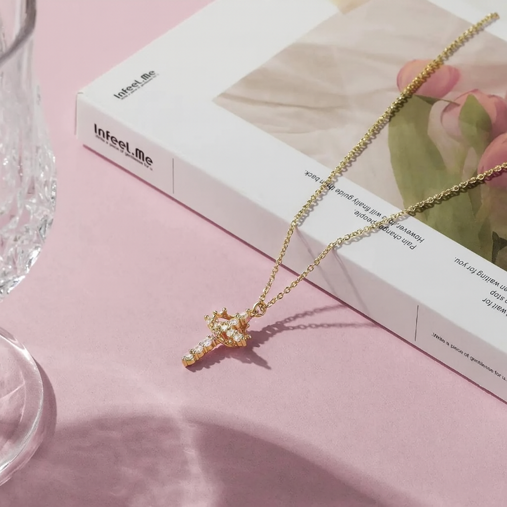 Lumina Light Cross Necklace