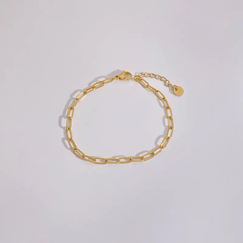 Lumina Grace Gold Bracelet Set – Dainty, Pure & Stackable