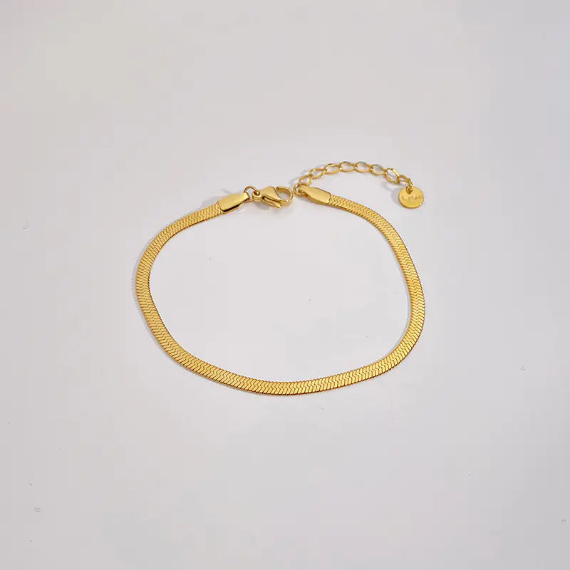 Lumina Grace Gold Bracelet Set – Dainty, Pure & Stackable