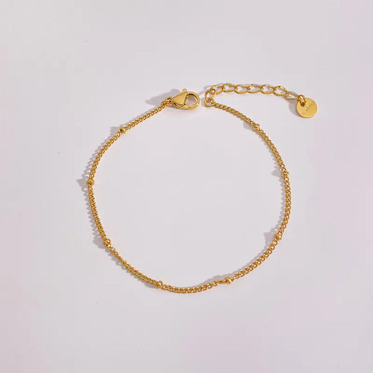 Lumina Grace Gold Bracelet Set – Dainty, Pure & Stackable